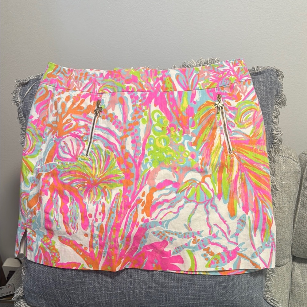 Lilly Pulitzer Multicolor Tropical Skort